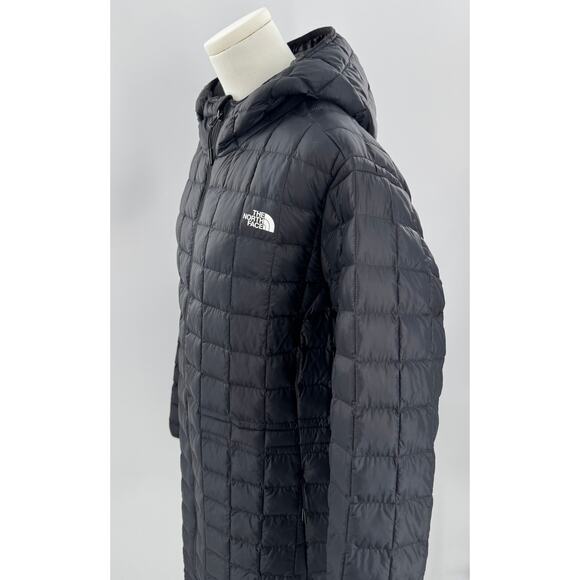 The North Face Womens Thermoball Hooded Black Parka 2XL Puffer Jacket XXL - Picture 4 of 6